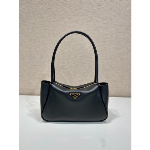 프라다 미디엄 가죽 핸드백 1BA444
