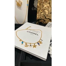 샤넬 스트라스 목걸이