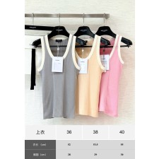 샤넬 25ss 니트 나시 (3컬러)