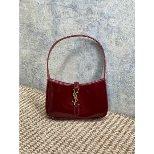 생로랑 파리 모노그램 르 5 A 7 미니 호보백 페이턴트 710318