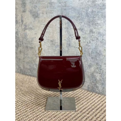 생로랑 볼테르 탑 핸들 숄더백 800846