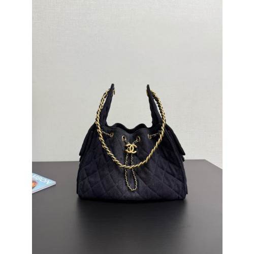 샤넬 25백 스몰 워시드 데님