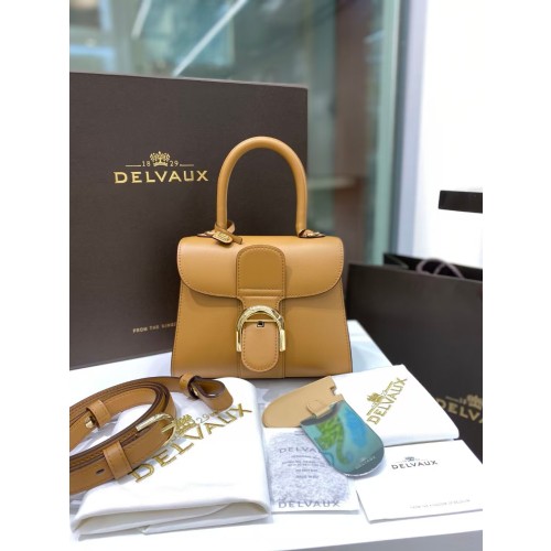 델보 브리앙 박스백 미니 카멜