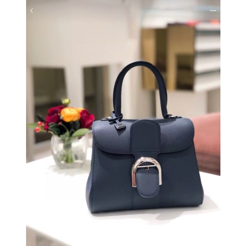 델보 브리앙 박스백 미니 네이비