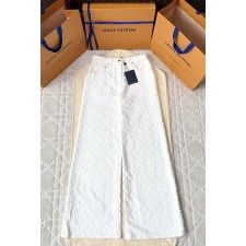 루이비통 25ss 슬리브리스 데님 팬츠
