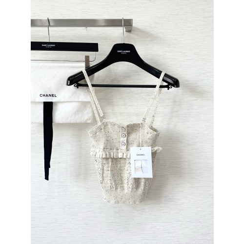 샤넬 25ss 니트 캐미솔