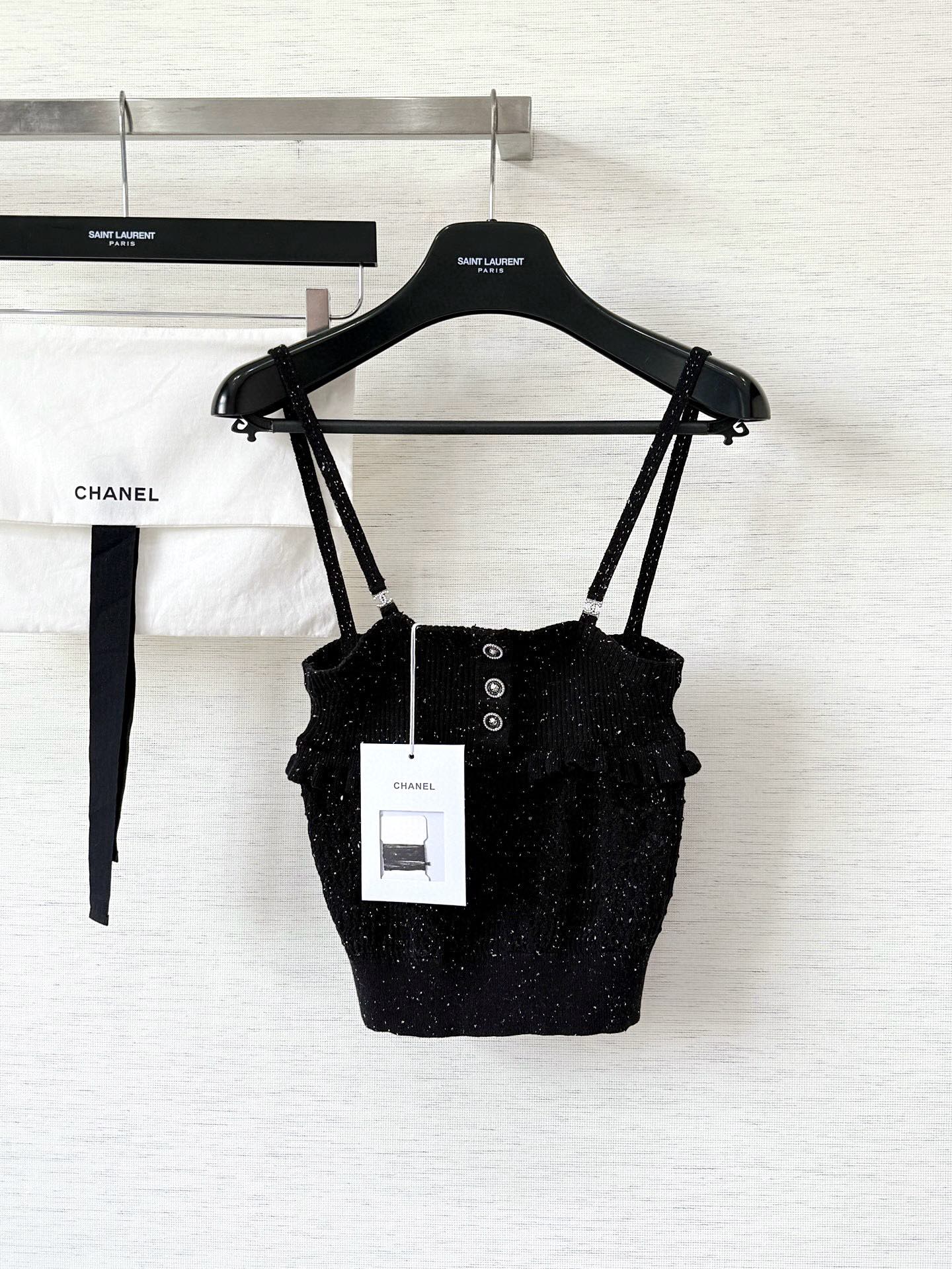 샤넬 25ss 니트 캐미솔