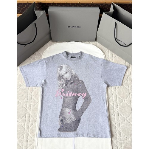 발렌시아가 25ss 워싱 반팔티