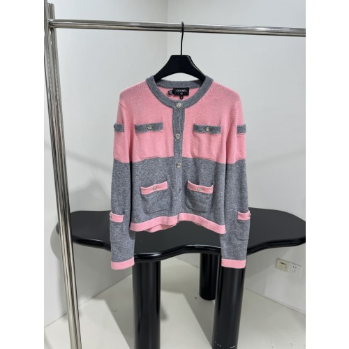 샤넬 캐시미어 울 가디건