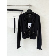 샤넬 25ss 블랙 가디건