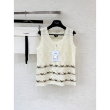 샤넬 25ss 스트라이프 니트