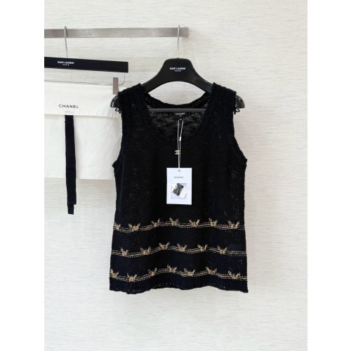 샤넬 25ss 스트라이프 니트