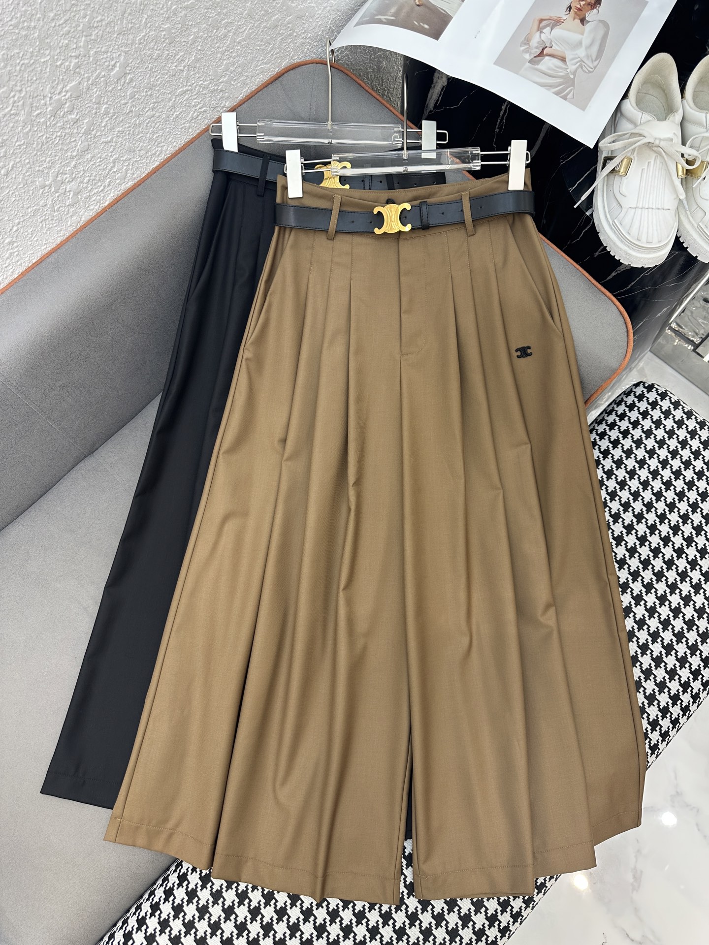 셀린느 25ss 와이드 팬츠