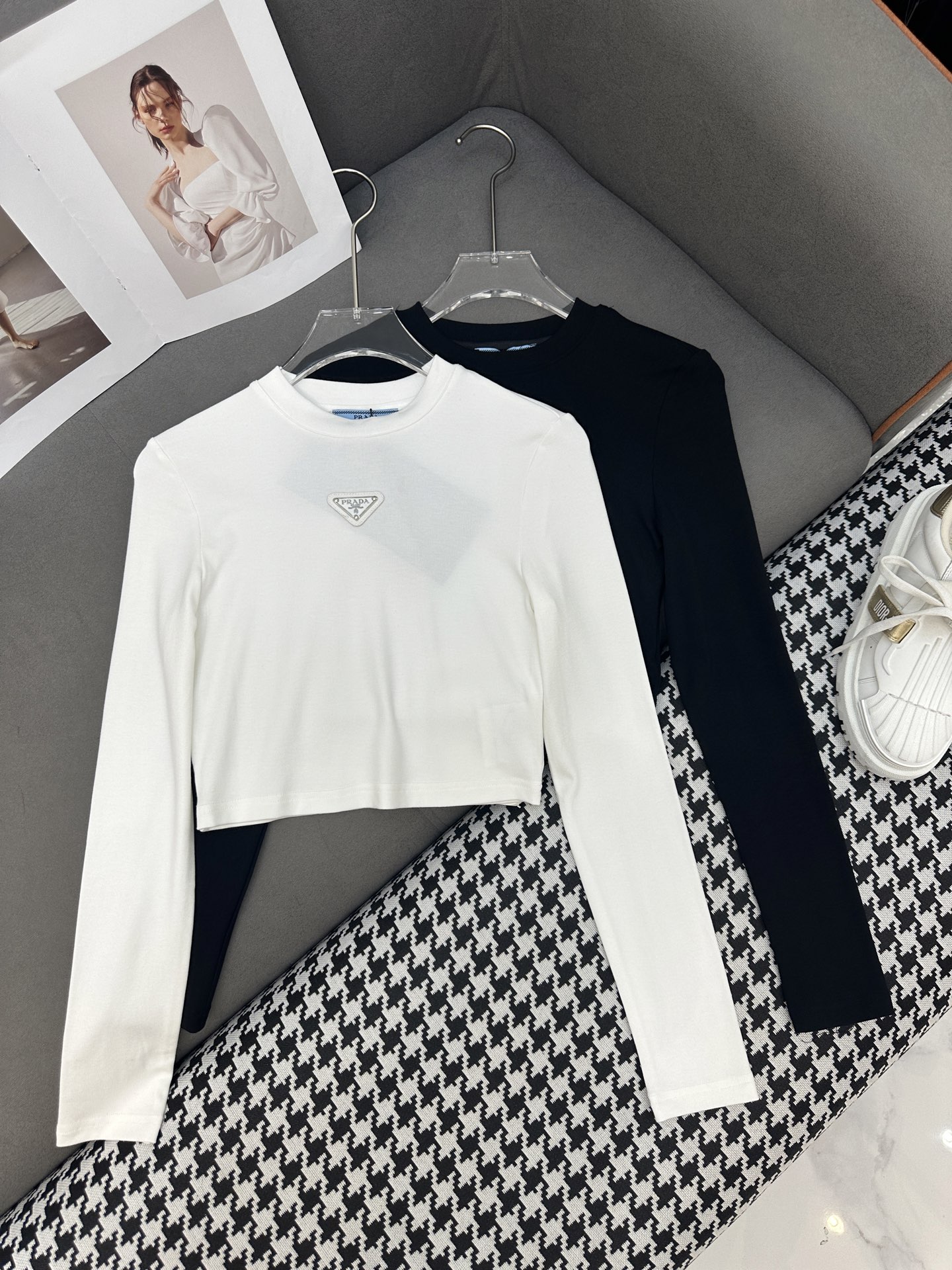 프라다 25ss 긴팔 셔츠