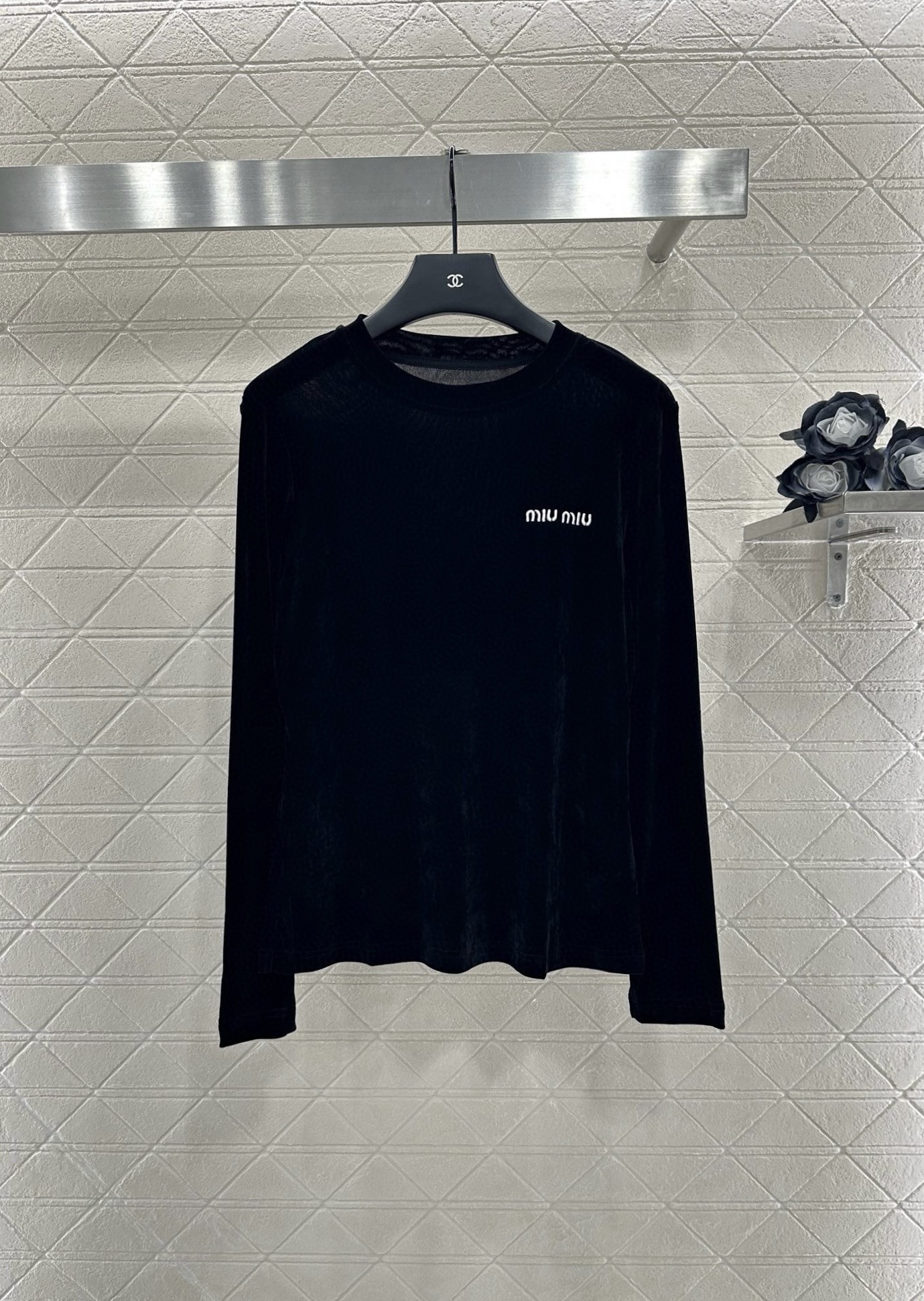 미우미우 캐시미어 실크 스웨터