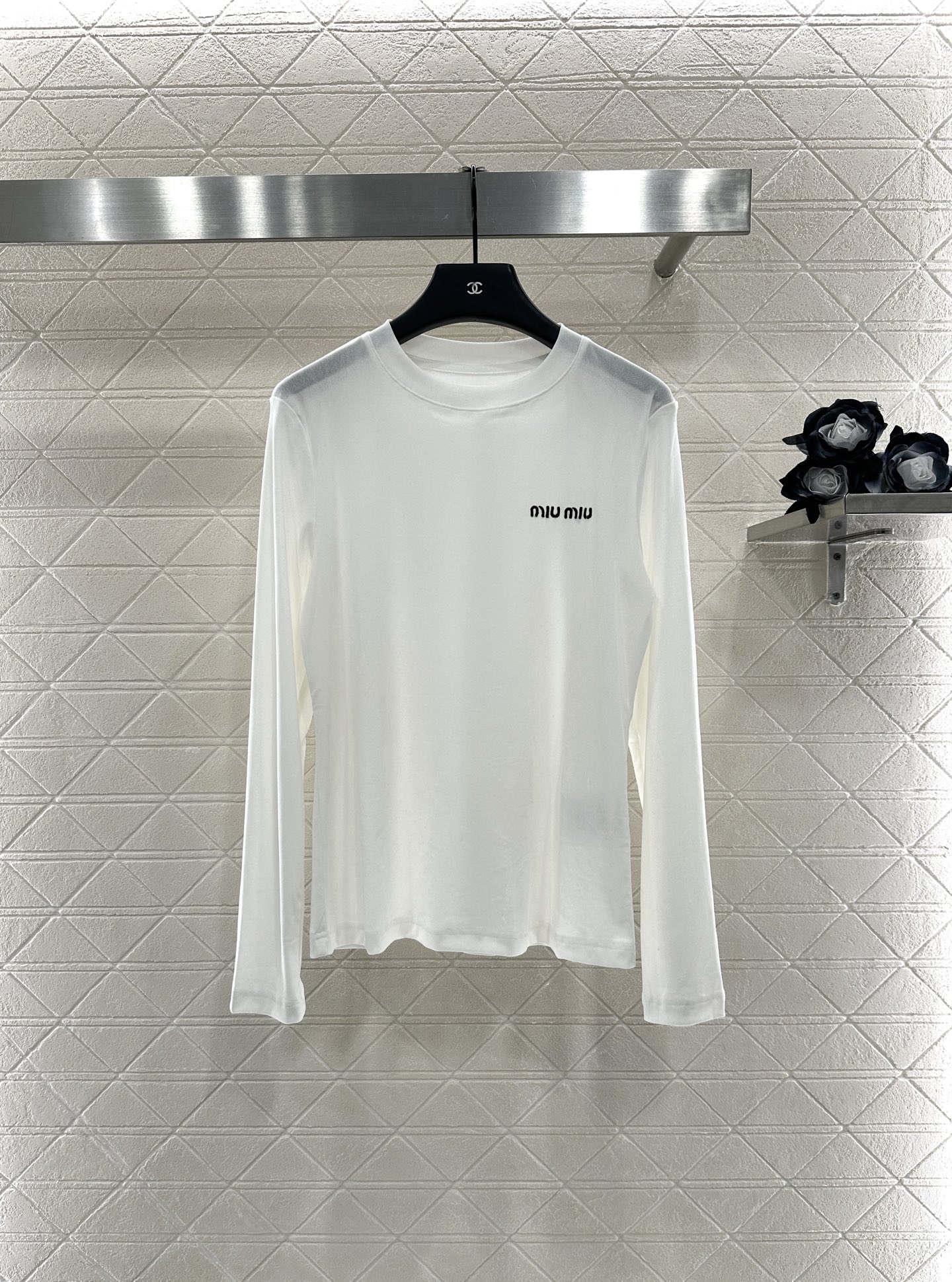 미우미우 캐시미어 실크 스웨터