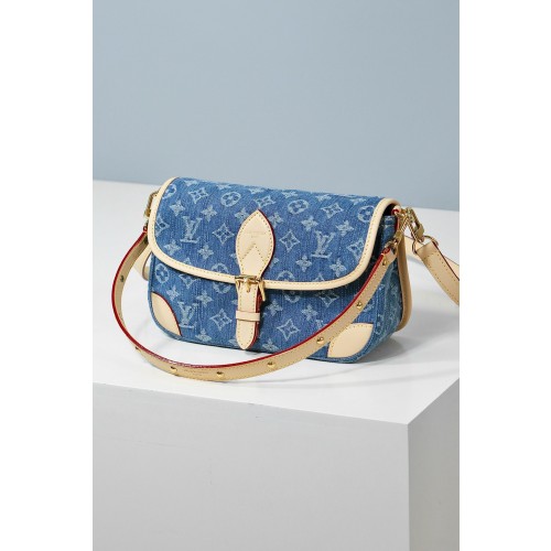 루이비통 다이앤 모노그램 데님 핸드백 [정품급]