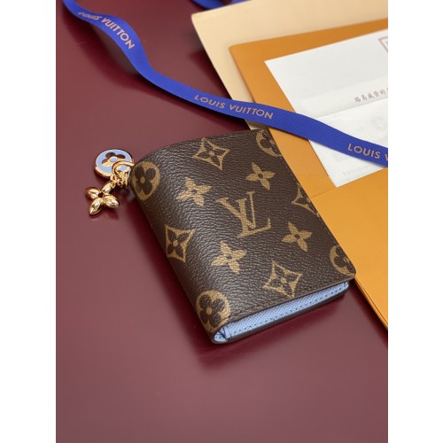 루이비통 리사 월렛 모노그램 캔버스 지갑