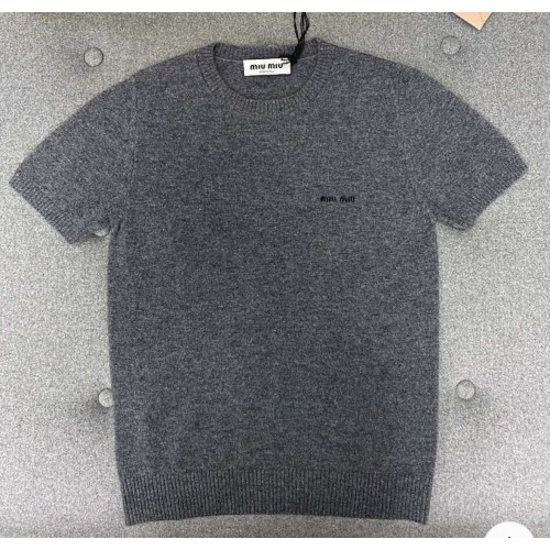 미우미우 반팔 니트