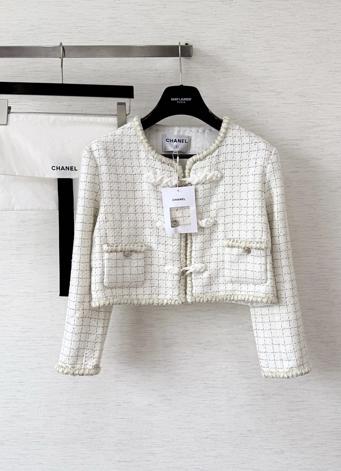 샤넬 실크 가디건