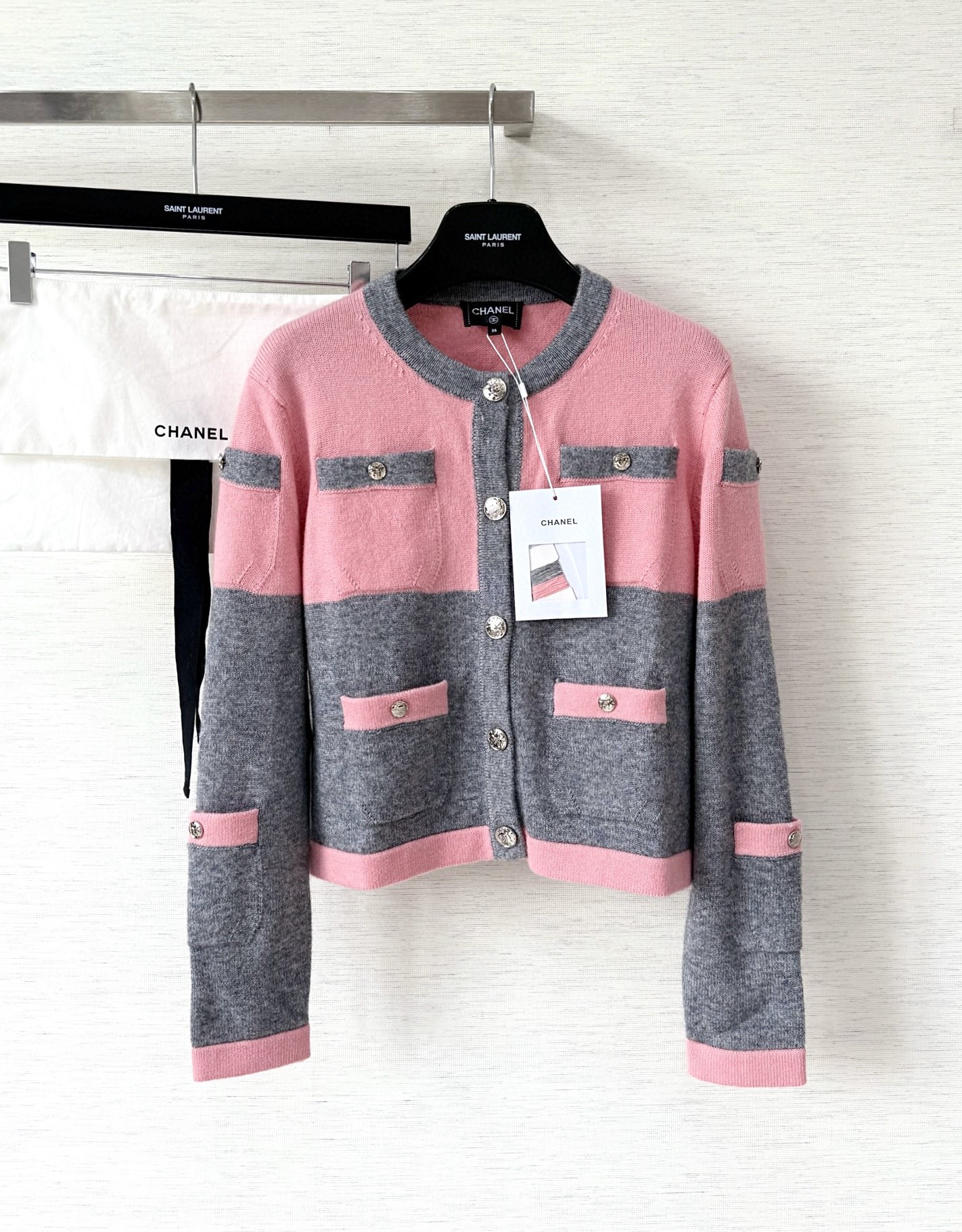 샤넬 25fw 니트 가디건