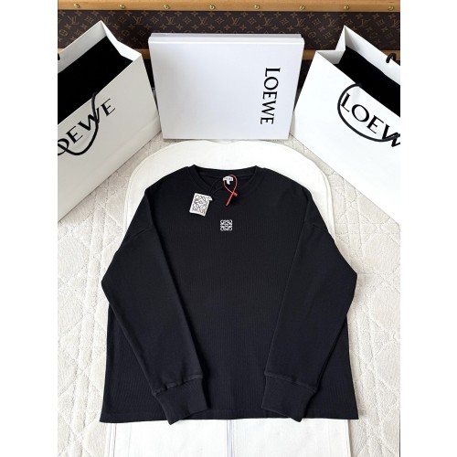 로에베 25fw 클래식 자수 로고 니트