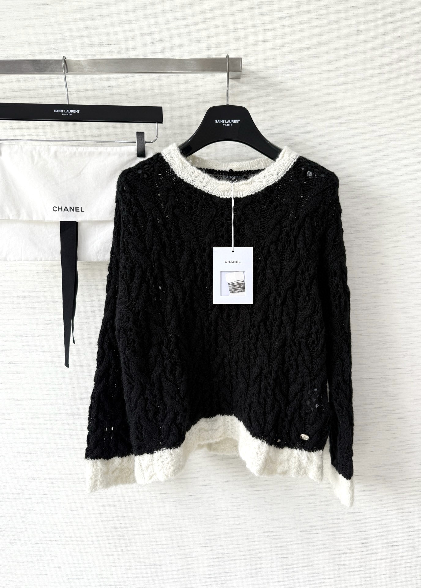 샤넬 25fw 니트 스웨터
