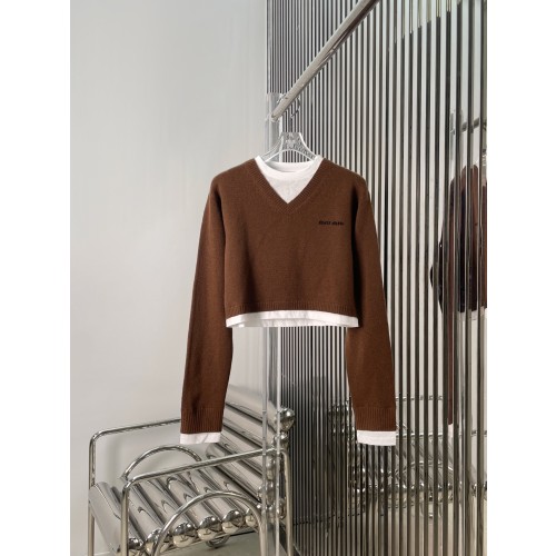 미우미우 캐시미어 스웨터