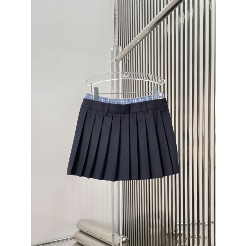 미우미우 플리츠 스커트