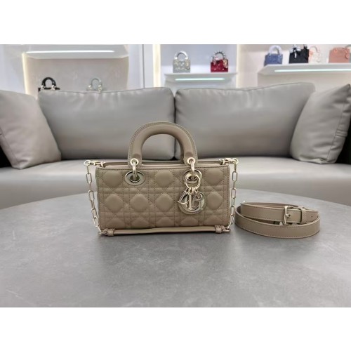 디올 디조이백 스몰 베이지