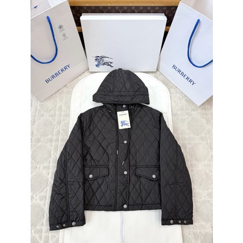 버버리 25FW 코튼 후드 자켓