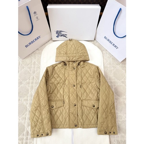 버버리 25FW 코튼 후드 자켓