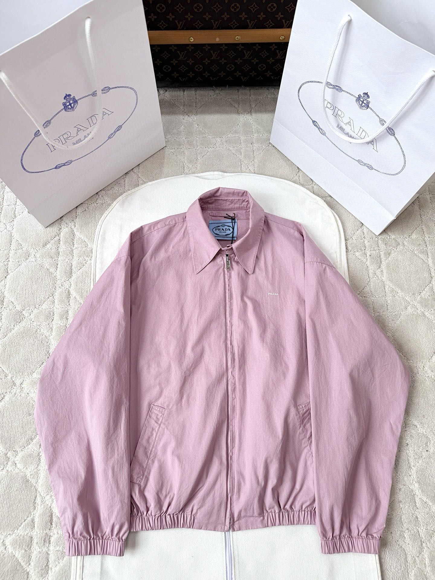 프라다 25fw 해링턴 자켓