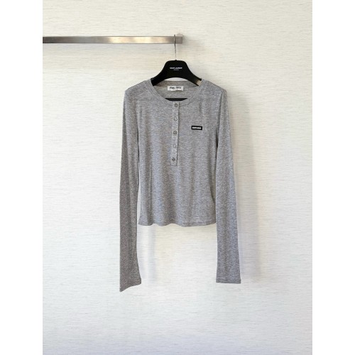 미우미우 롱슬리브 티셔츠