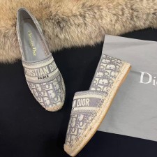 디올 그랑빌 에스파듀 딥 블루 슬립온