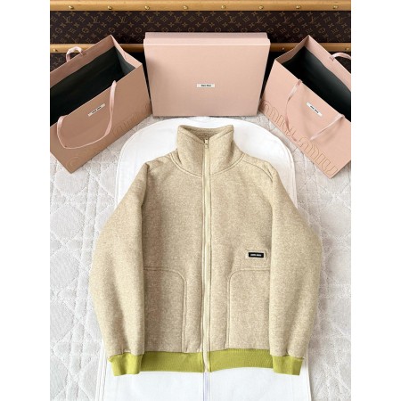 미우미우 폴라 프리스 집업