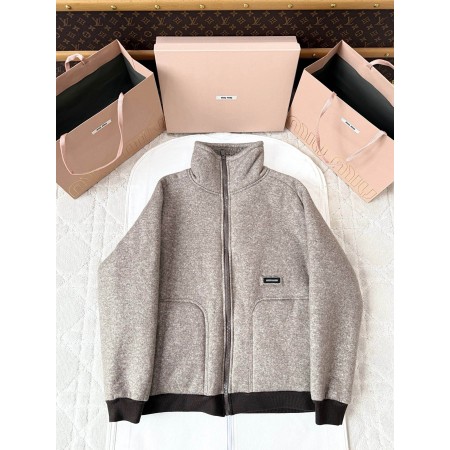 미우미우 폴라 프리스 집업