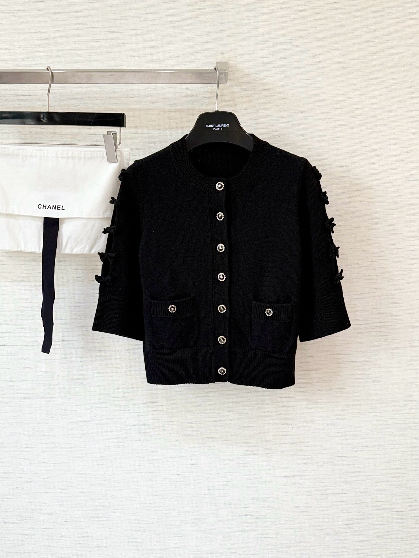 샤넬 캐시미어 가디건