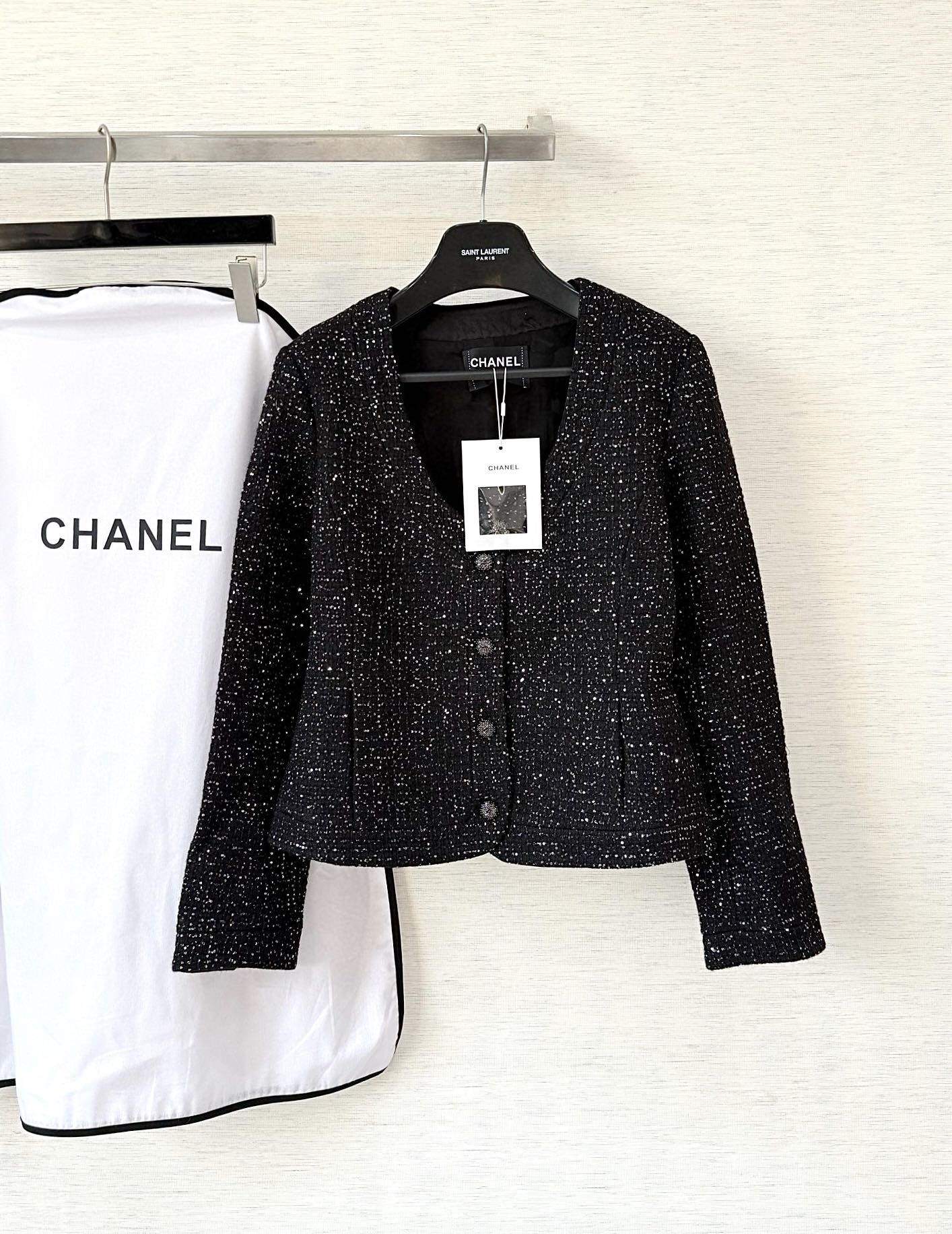 샤넬 트위드 자켓