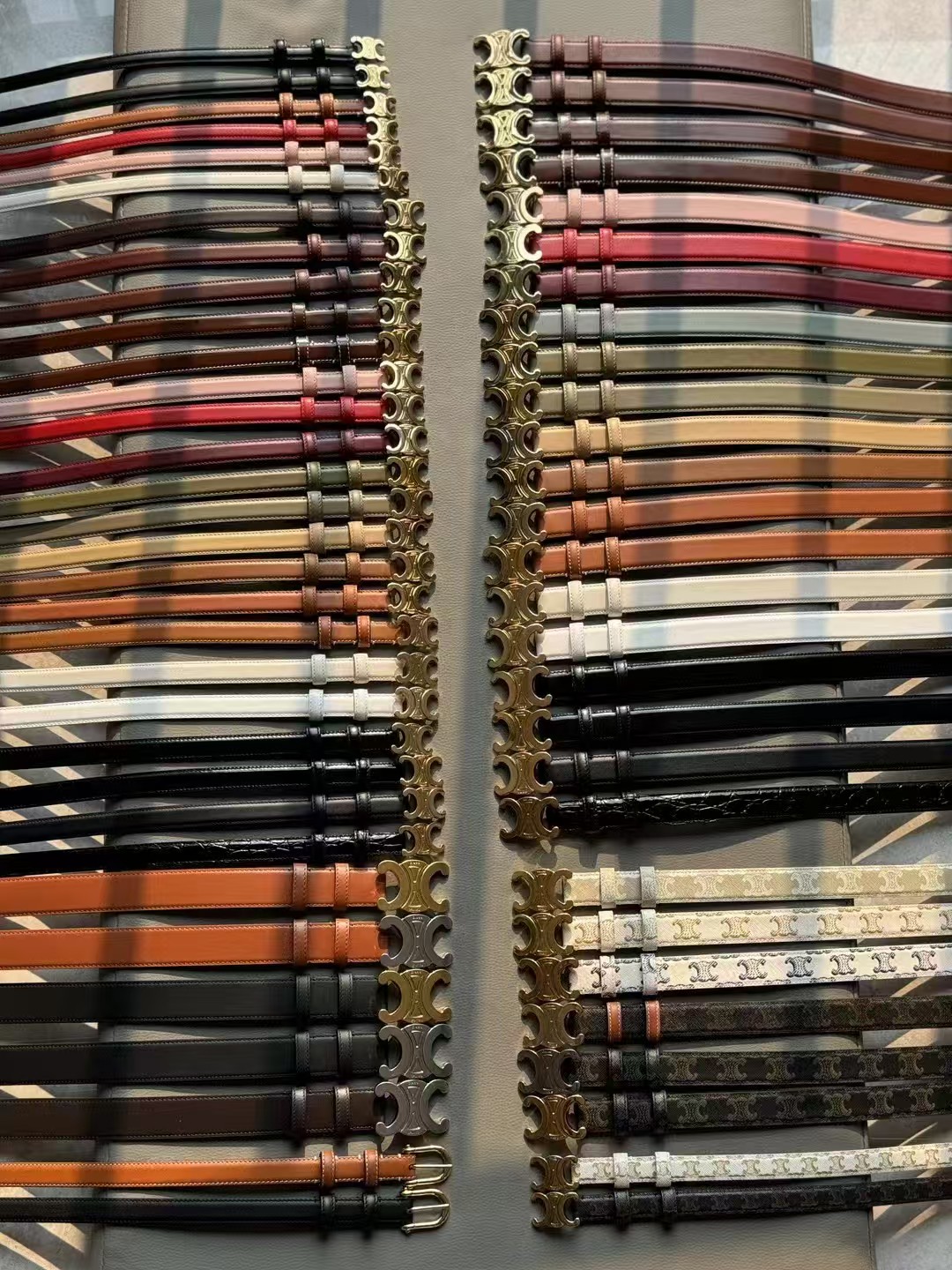 셀린느 여성용 벨트 (1.3cm , 1.8cm)