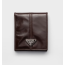 프라다 가죽 지갑 다크 브라운