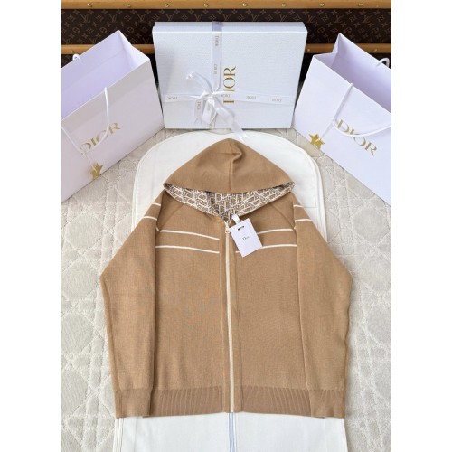 디올 양면 후드집업