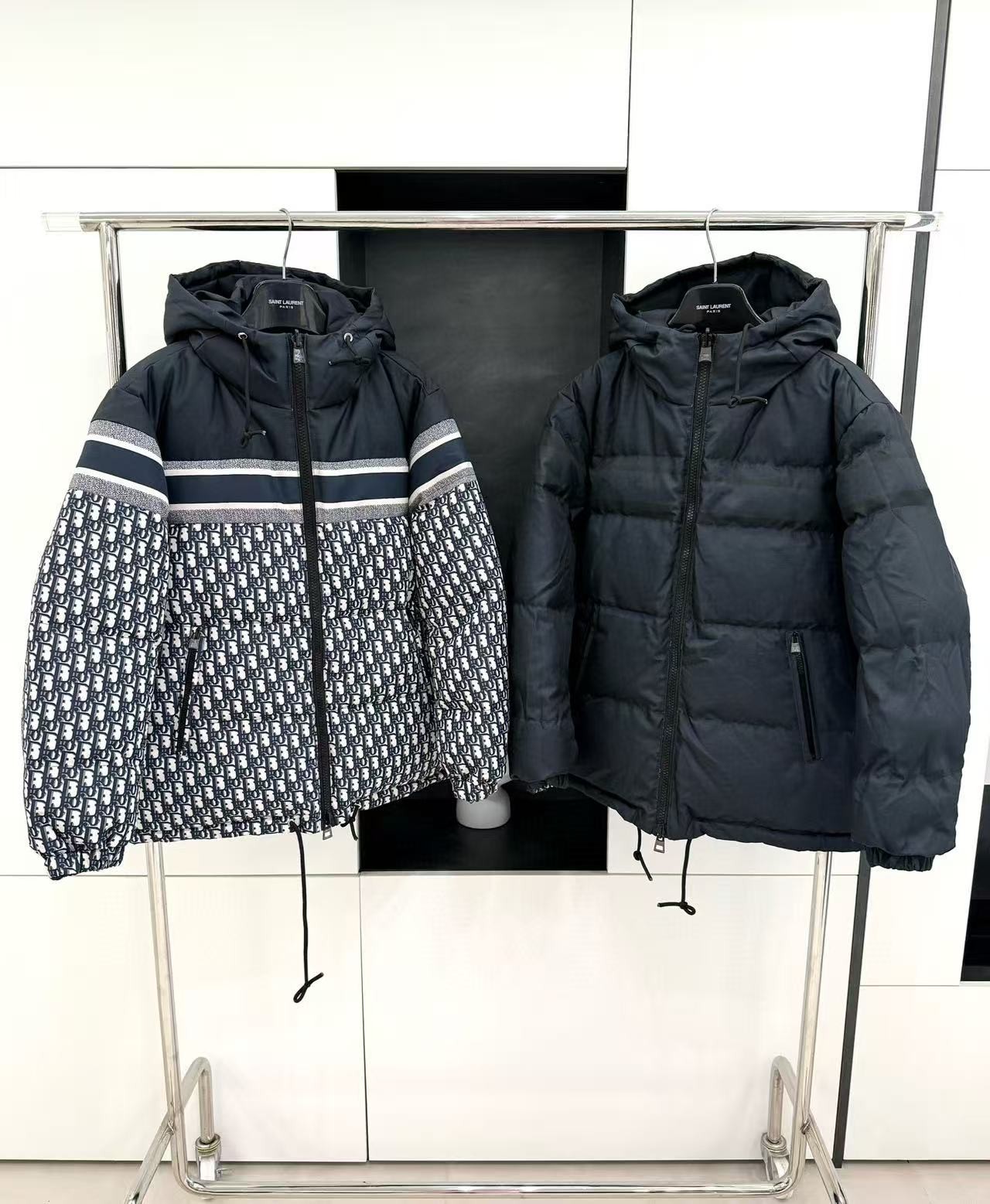 디올 오블리크 리바서블 푸퍼 패딩