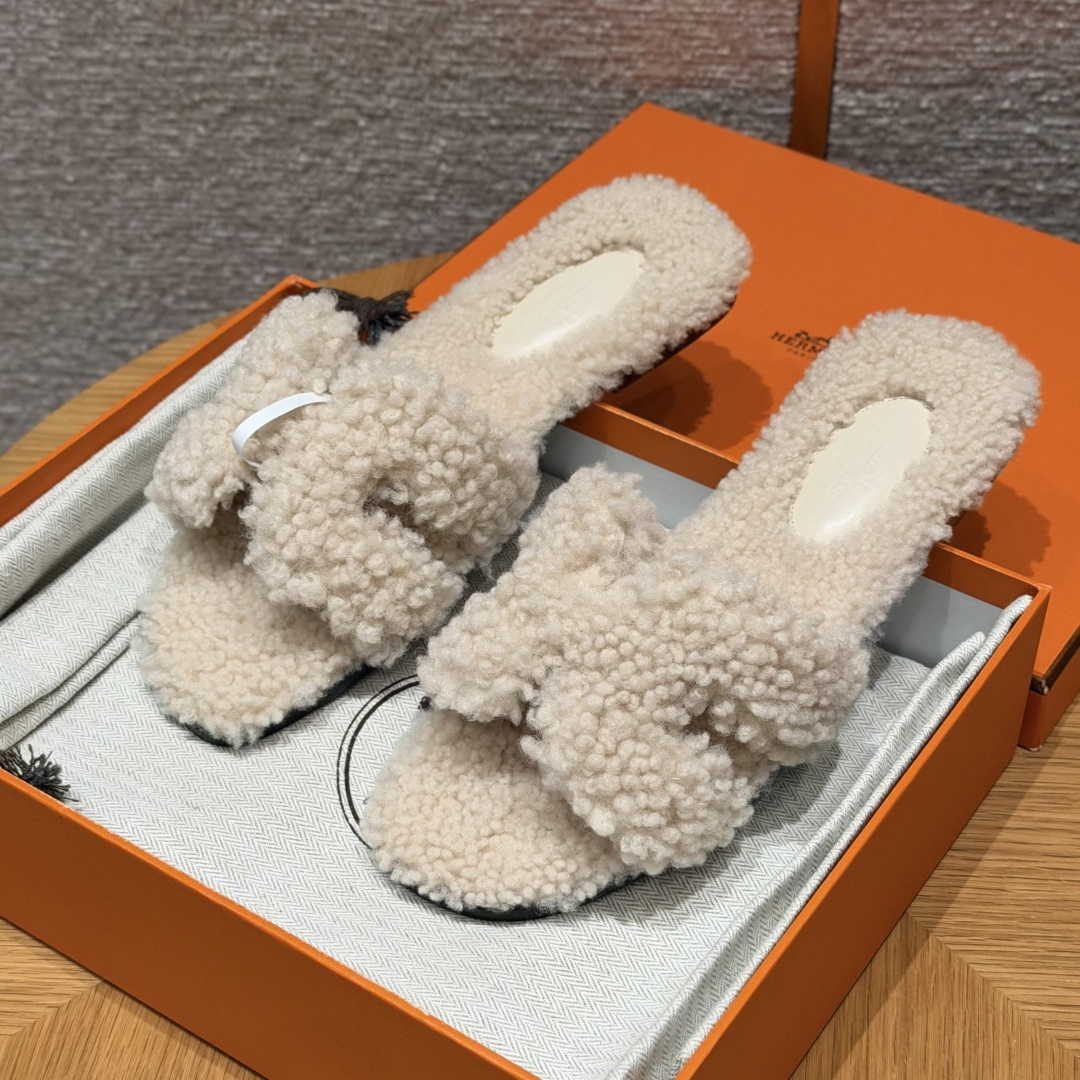 에르메스 시어링 울스킨 오란 [정품급]