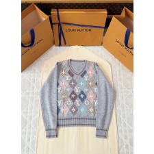 루이비통 V넥 스웨터