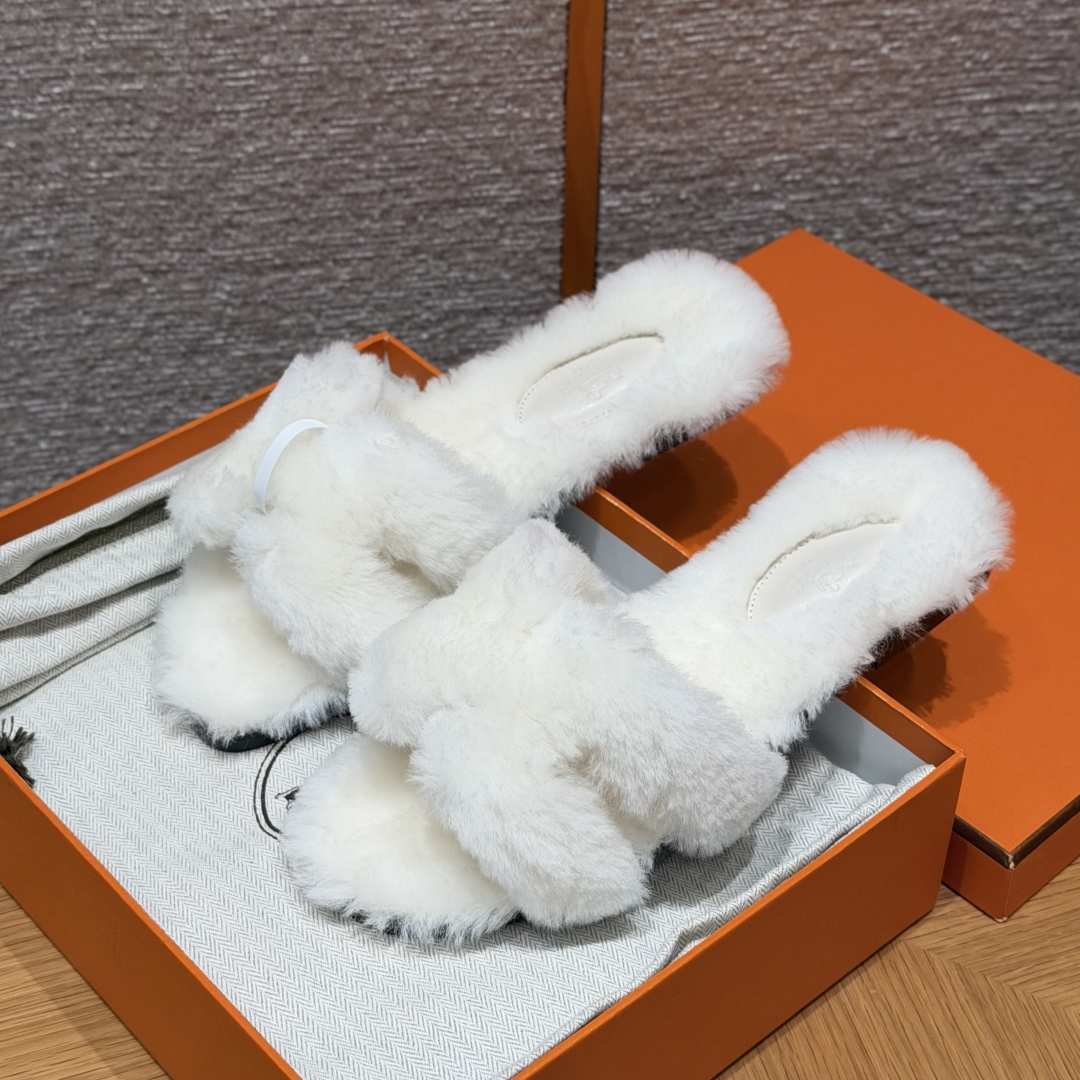 에르메스 시어링 울스킨 오란 [정품급]