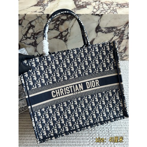 디올 오블리크 북토트 백 라지