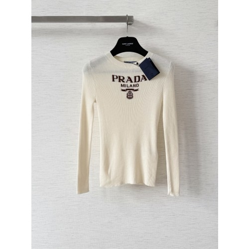 프라다 긴팔 니트 탑
