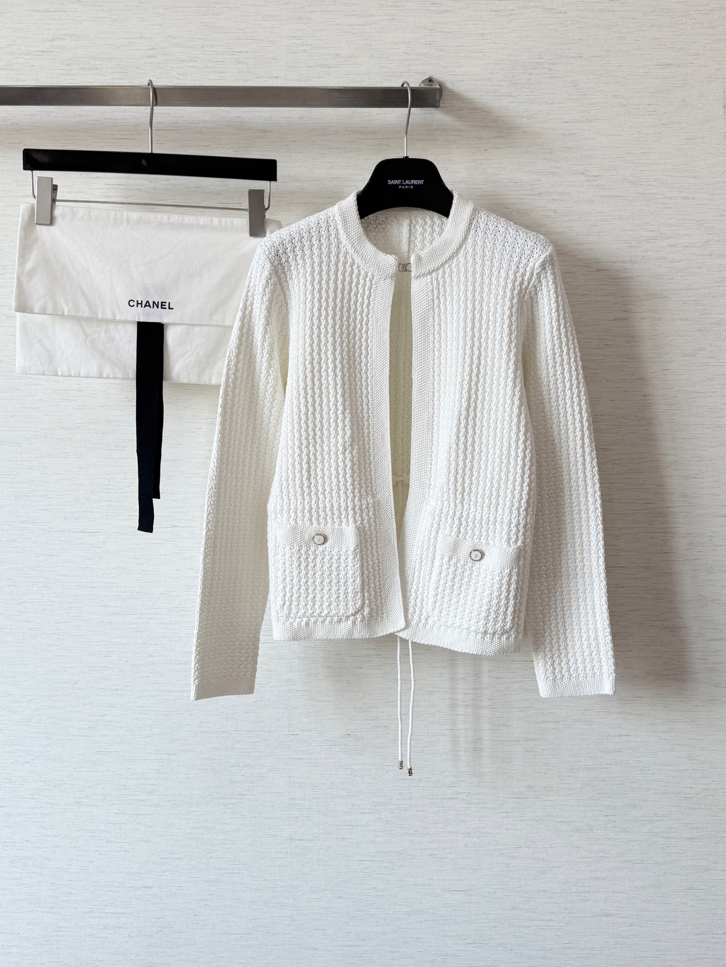 샤넬 26C 와플 니트 가디건