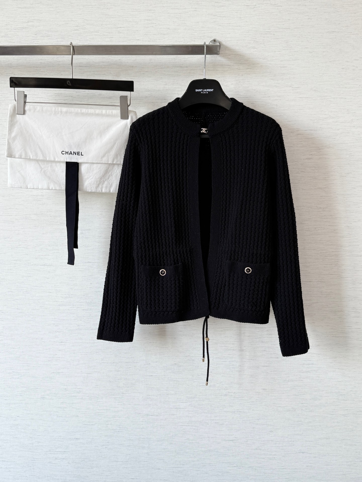 샤넬 26C 와플 니트 가디건